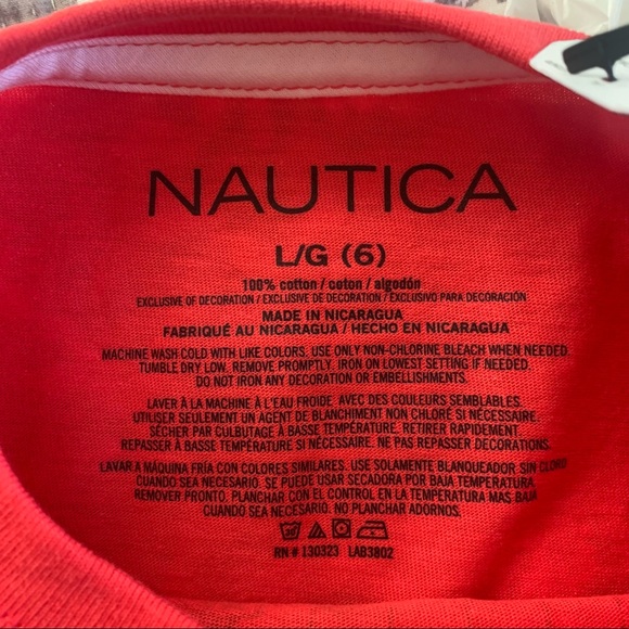NWT Nautica Boys T-Shirt Size 6 - Picture 4 of 4